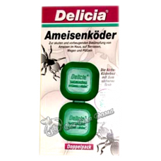 Delicia - Бокс-приманка для муравьев с эффективным аттрактантом, 2 шт